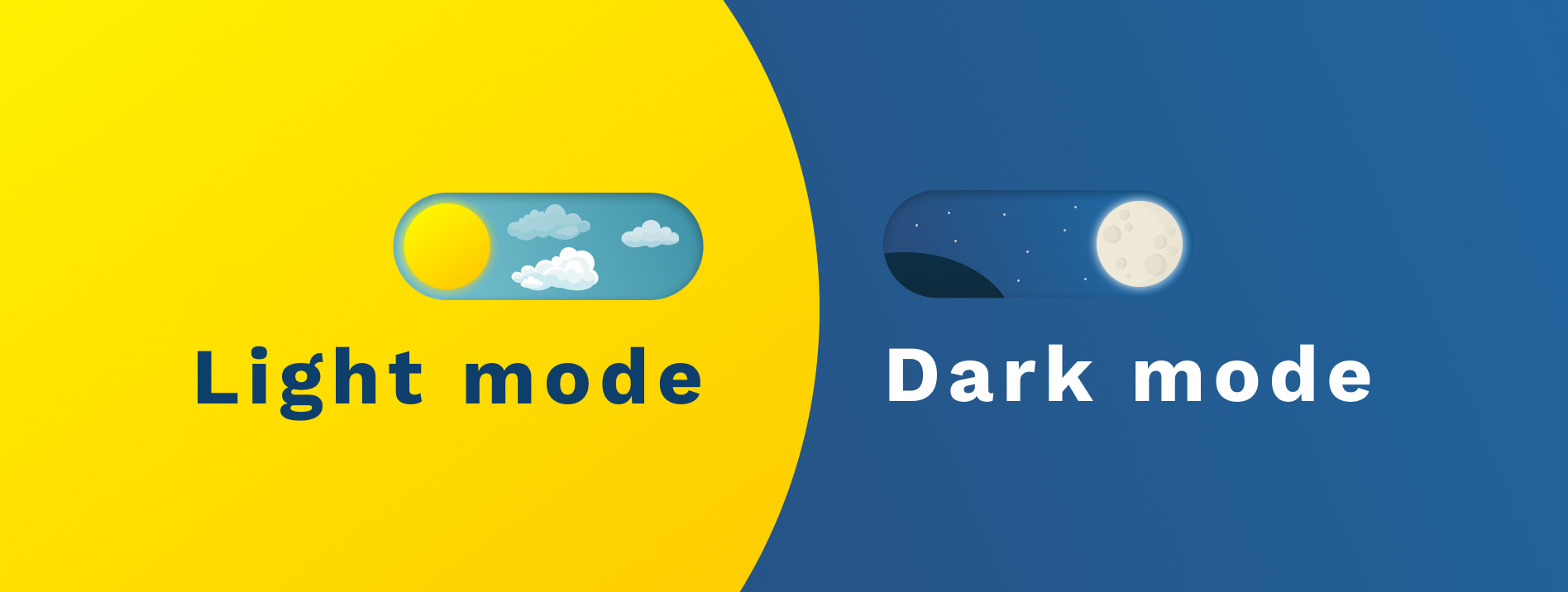 Light mode dark mode
