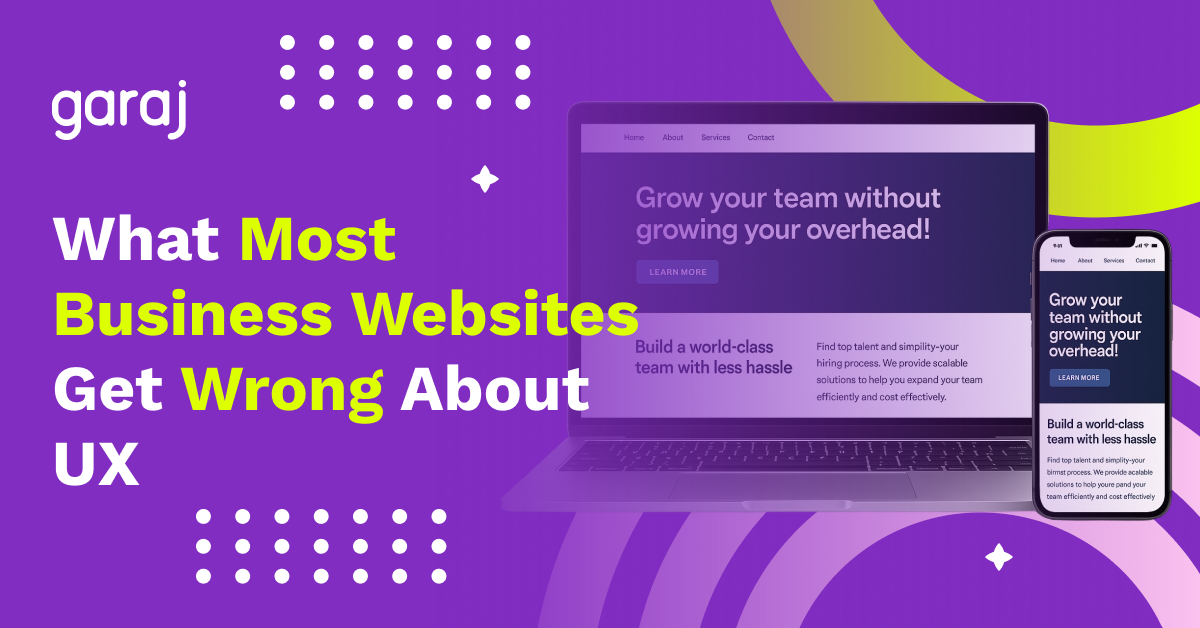 What Most Business Websites Get Wrong About UX