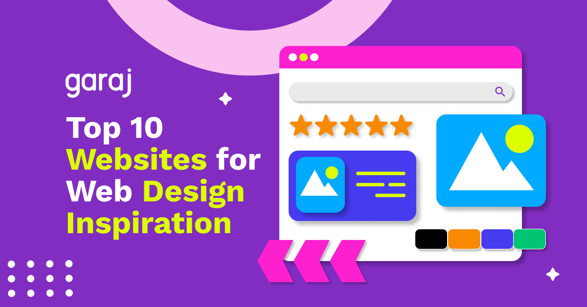 Top 10 Websites for Web Design Inspiration