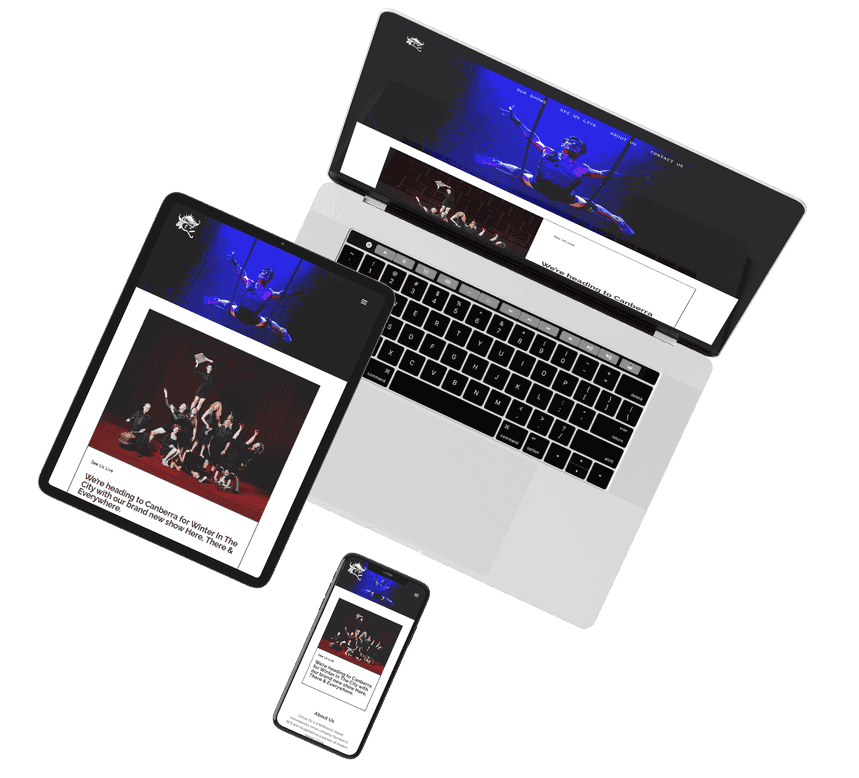 Circus Oz - Garaj Creative- Website